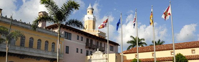main tower on Gulfport campus