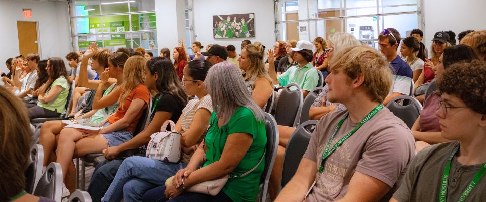 group of people during presentation