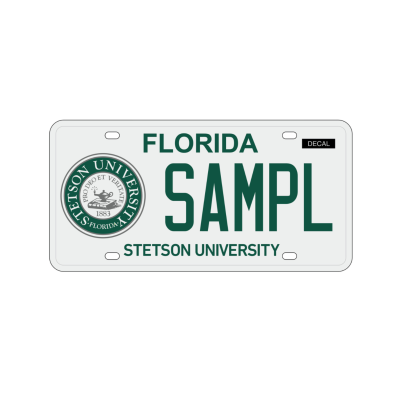 Stetson License Plate