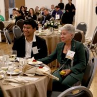 members of the community during alumni awards ceremony