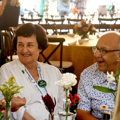 Alumni at golden hatter lunch