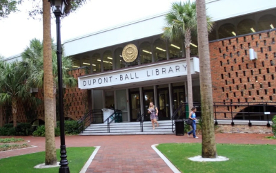 dupont ball library entrance