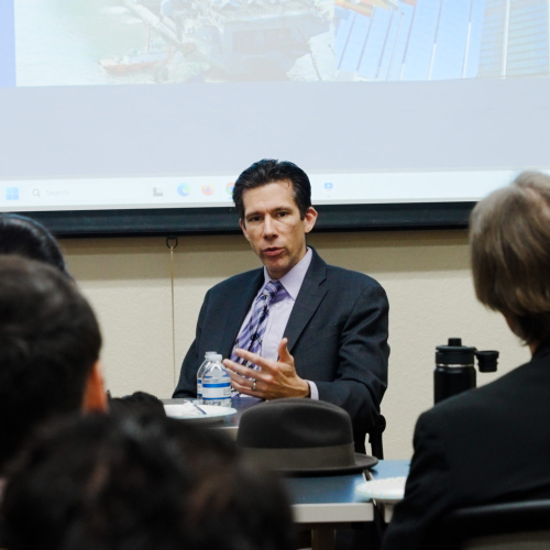 Paul miller during event