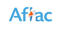 aflac logo with color