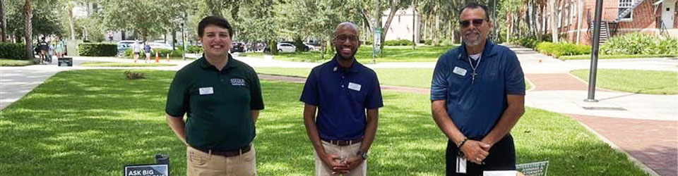 3 staff from religious and spiritual life