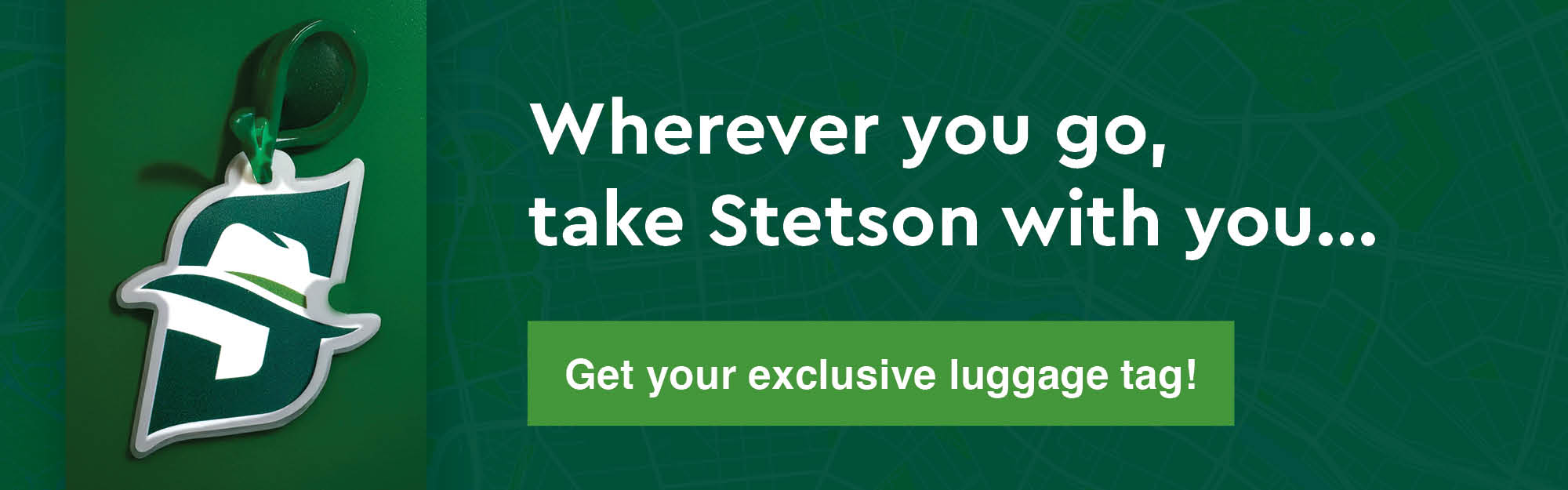 Stetson's Luggage Tag Graphic
