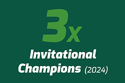 Stetson University Men's Golf Team - Three-time Invitational Champions in 2024