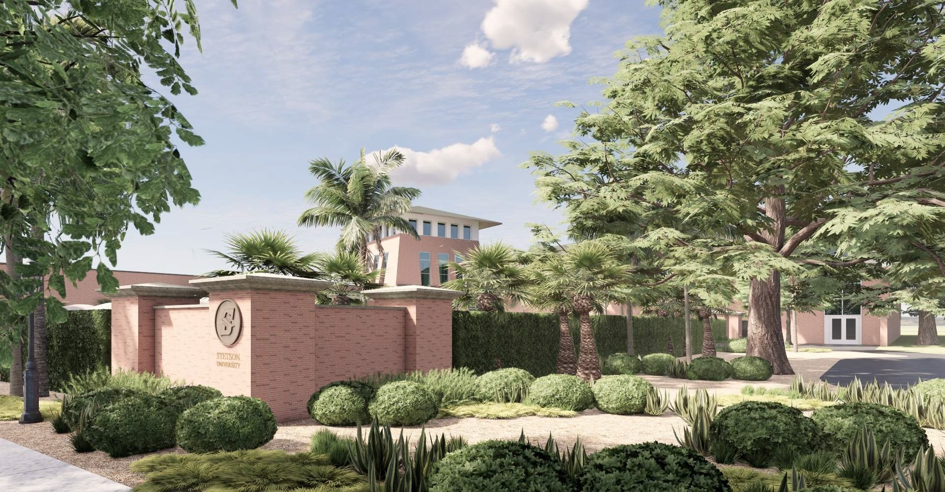 Hollis center pool improvements from outside