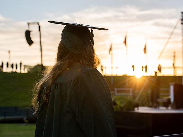 Graduating student