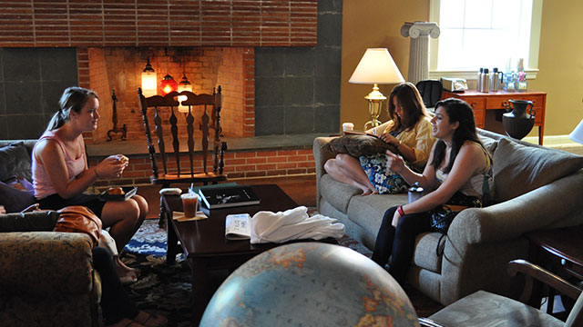 Students in Coffeeshop