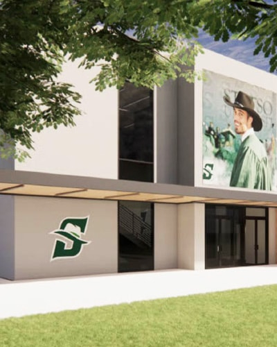 rendering of edmund center outside