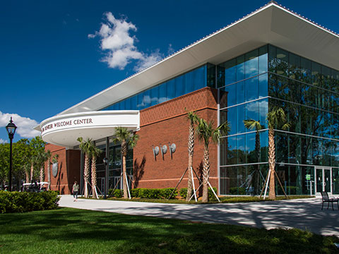 rinker welcome center side view