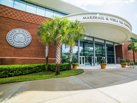 Stetson University Welcome Center front view