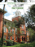 Stetson University Fact Book cover. 