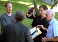 Stetson Faculty discussing