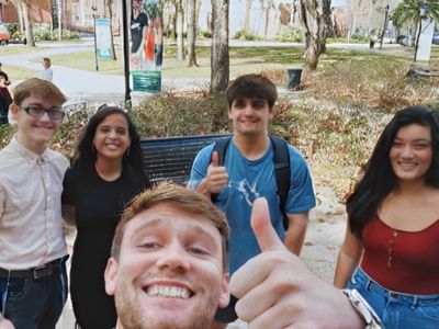 group of students from every nation campus smiling