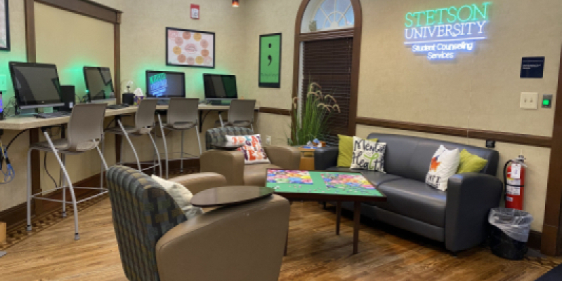 Student Counseling Services lobby