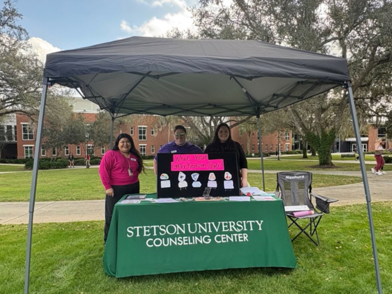 counseling staff at event