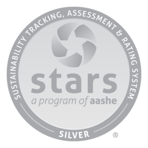 Sustainability tracker starts silver badge