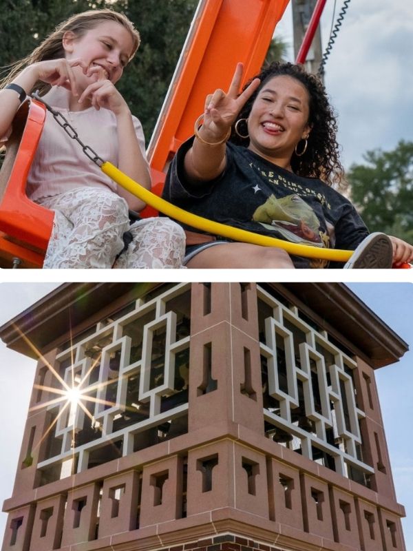 Stetson University Homecoming celebrations and Hulley Tower