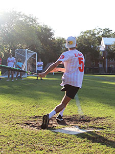student batting