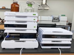 Agilent Technologies HPLC with dual wavelength detector