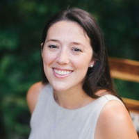 faculty member Sarah Brow Corrigan smiling