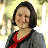 faculty member Danielle Lindner smiling