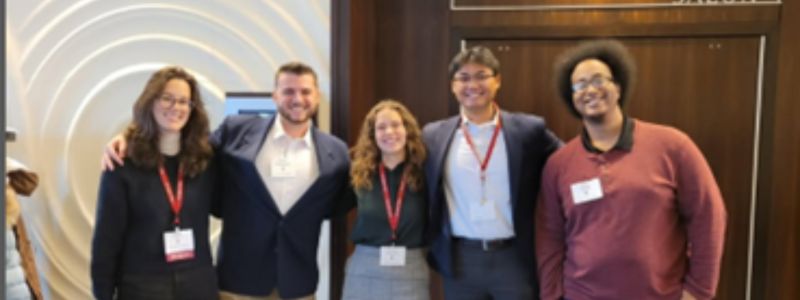 Phi Alpha Theta group at conference