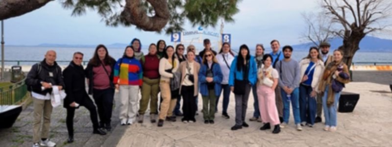 History students on field trip