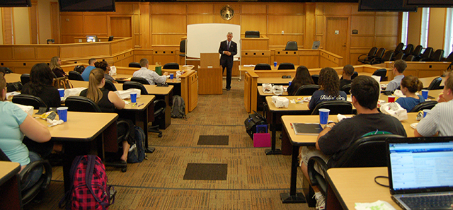 Law Students in Classroom