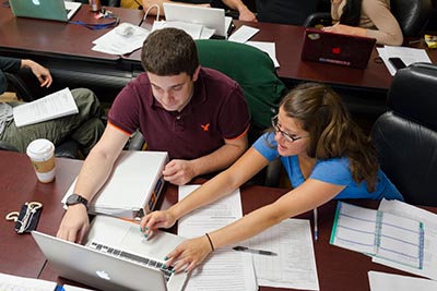 Law Students Studying