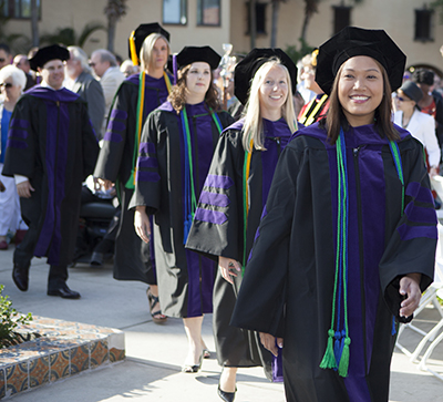 College of Law Graudation Procession