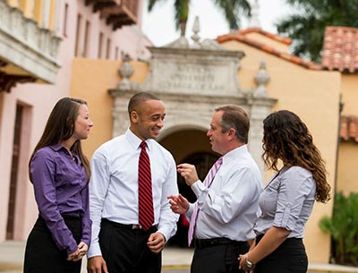 Outside Stetson College of Law