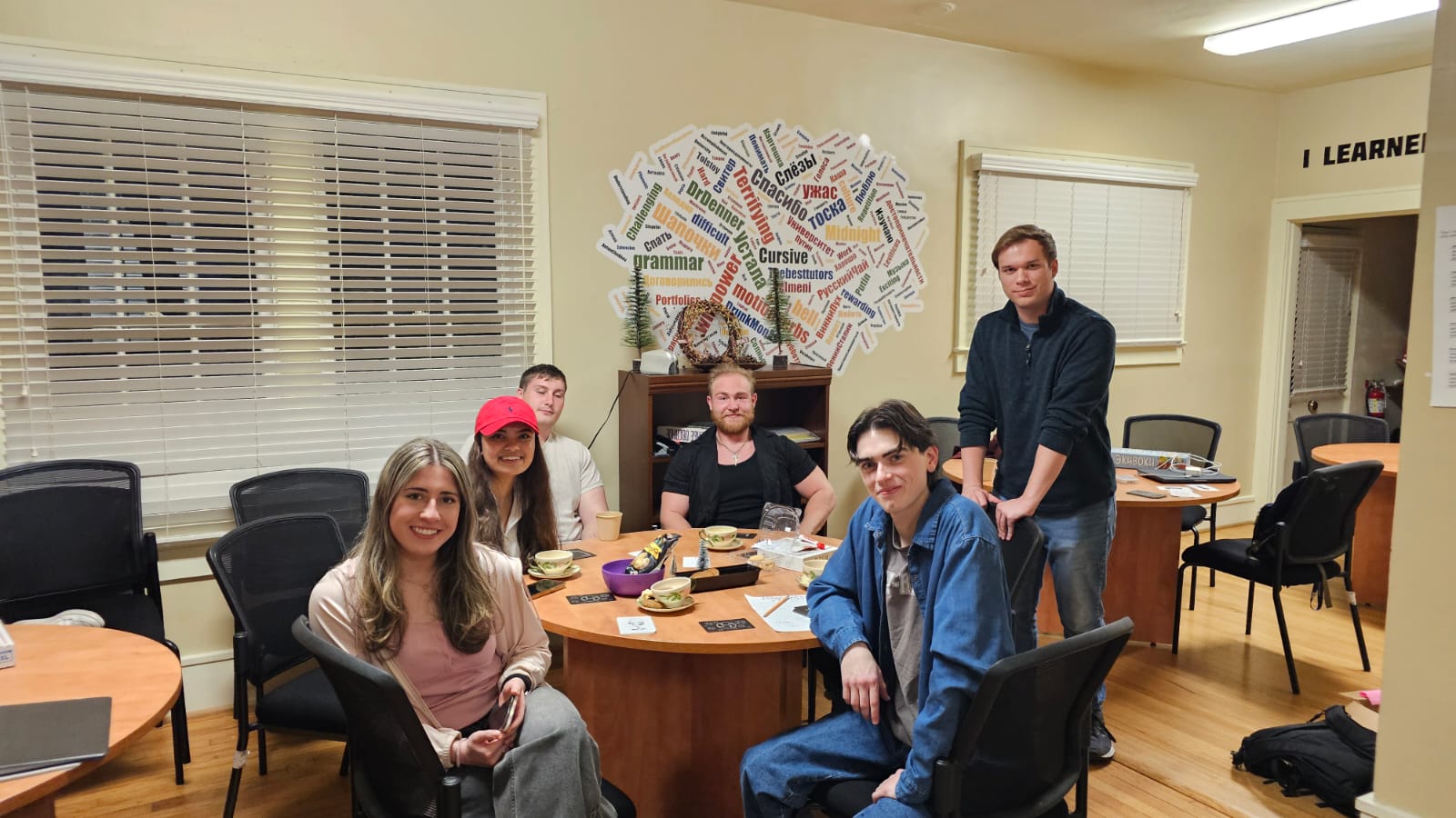 group of sprees students