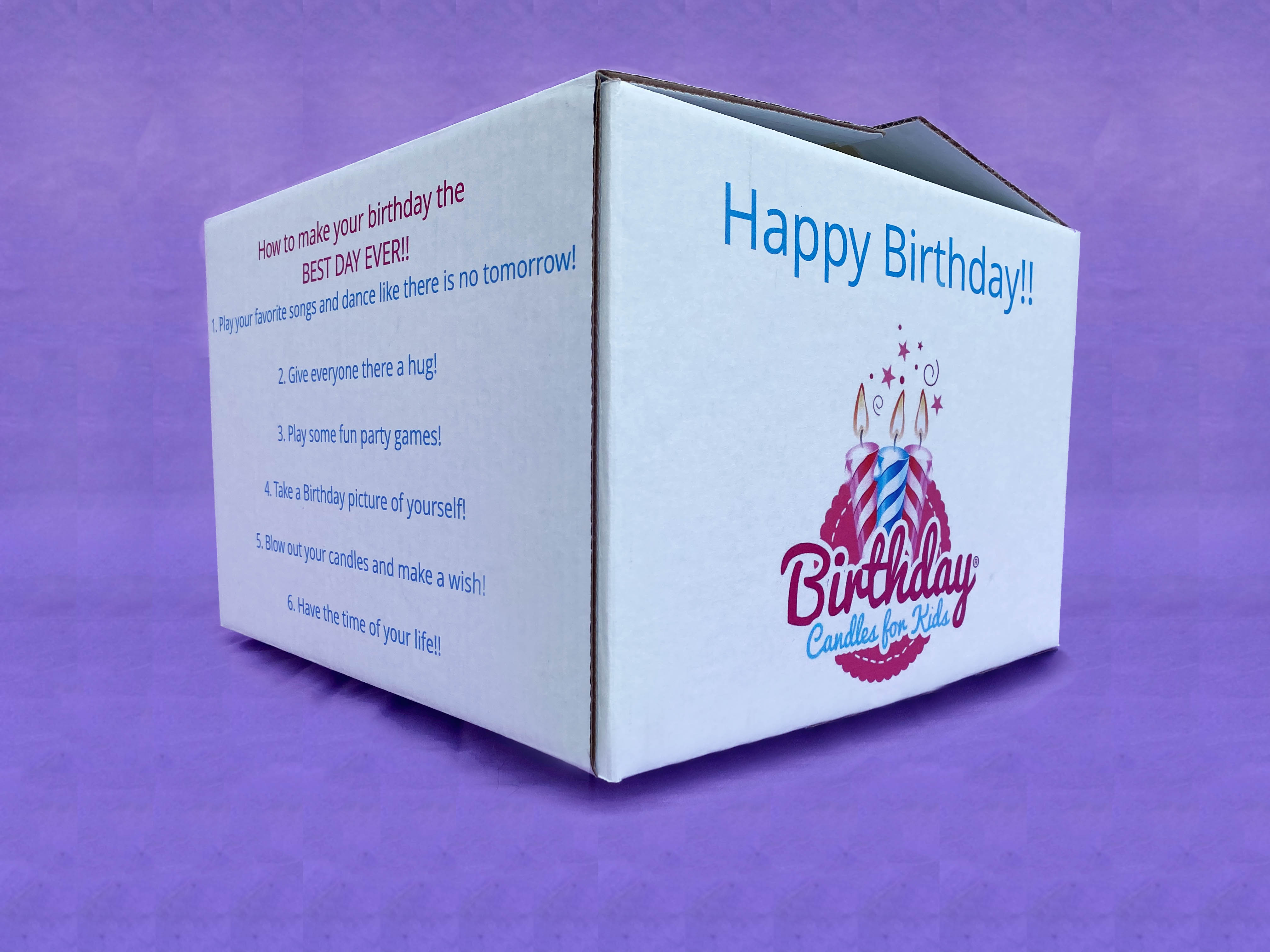 birthday shipment box