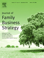 Journal of Family Business Strategy article cover