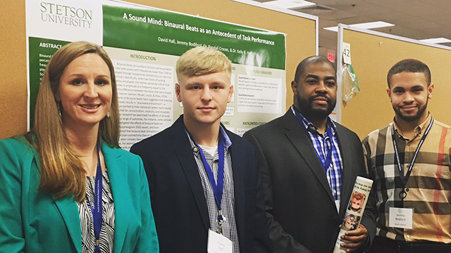 croom and hall showcase research with undergraduate students