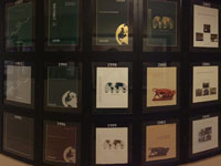RGIP annual report covers on wall