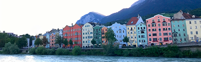 Students touring Innsbruck