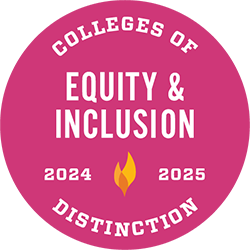 College of Distinction in Equity and Inclusion Badge