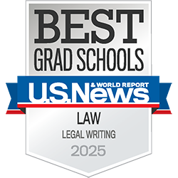 US News and World Report: #1 Law Trial Advocacy