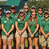 Stetson Clay Team Club posing for a group photo