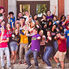 A group shot with a representive from each Greek life organization