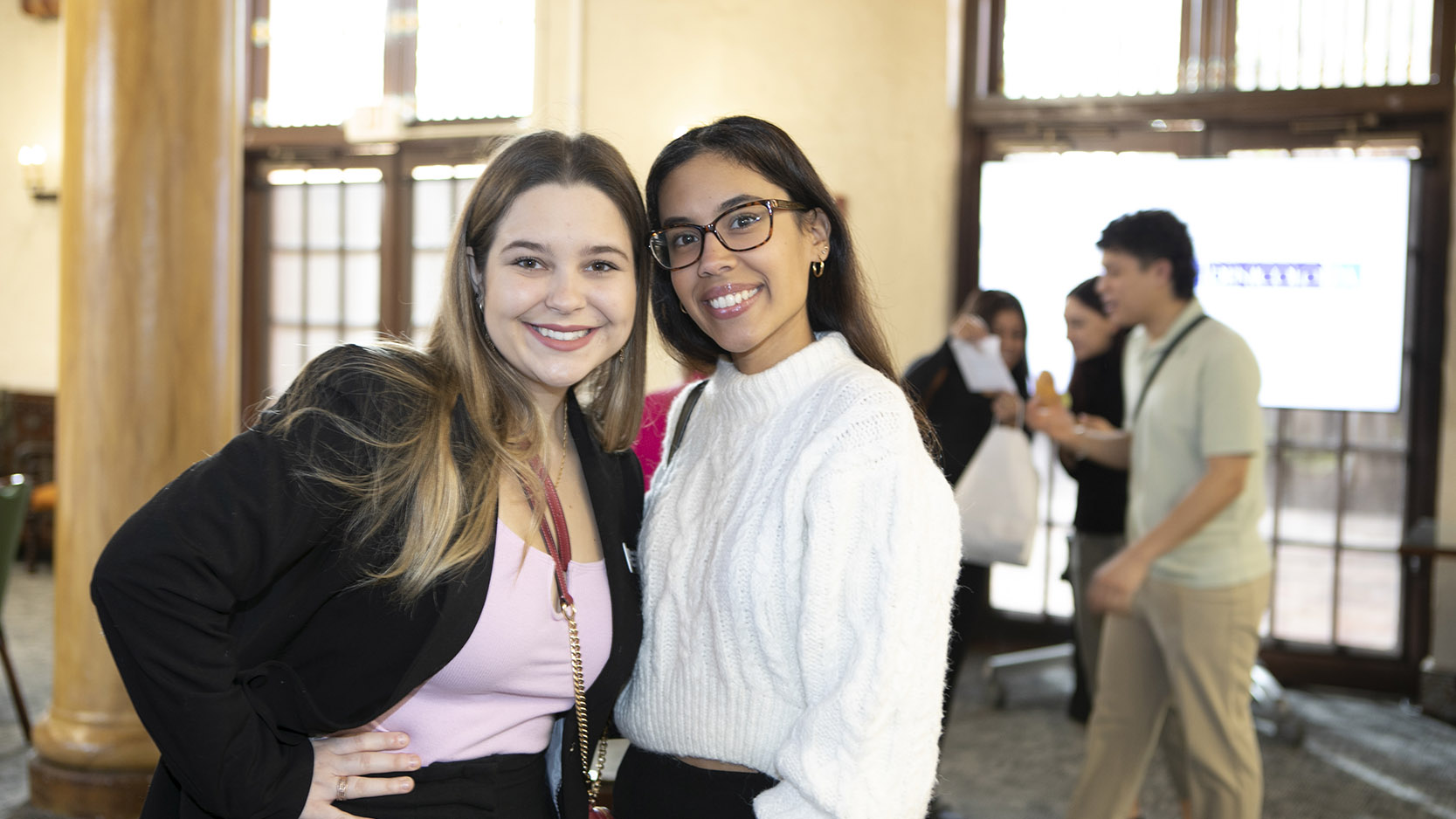 stetson law students at an event on campus