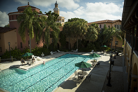 student center pool