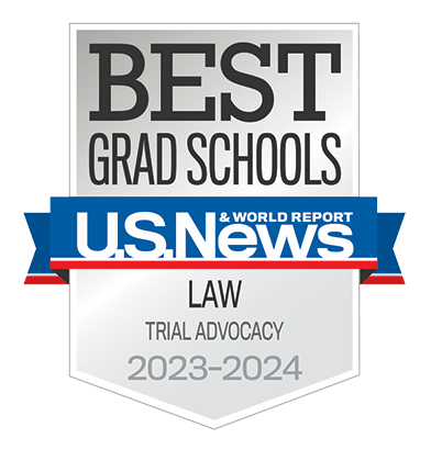 U.S. News logo ranking Stetson Law as one of the best graduate schools in 2023