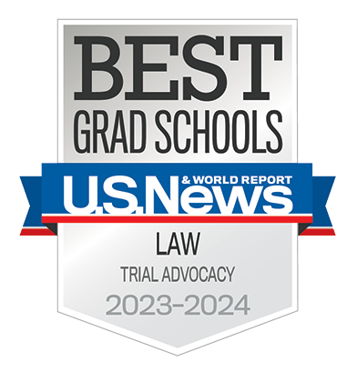 U.S. News logo ranking Stetson Law as one of the best graduate schools in 2023