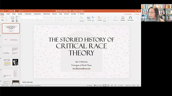 critical race webinar