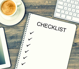 checklist stock